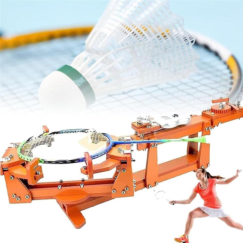 ZYLDDS Badminton Stringing Machine,Racket String Tools,Winch Type Personal Stringing Tools for Badminton Racket, Racquet, Tennis Racket, DIY Squash