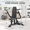 HVO Seated Dip Machine Tricep: Dip Machine Exercise for Biceps Black Plate Loaded Home Gym Training Equipment view 2