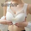 2pcs Women's Push-Up Vest Style All-in-One Bra, Ice Silk Seamless Lace Bra,Plus Size Comfortable Sports Bras (Style C,2XL) view 2