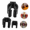 Anneome 12pcs Pool Cue Rack Clamp Wall-mounted Fishing Rod Pole Holder Secure Locking Pp Material for Billiards Cue Racks view 4