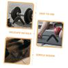 Anneome 4pcs Barbell Stand Hooks Wall Mounted Dumbbell Rack Hooks for Hanging Barbell Accessories view 3