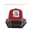 Acrylic Baseball Cap Holder,Clear Hat Display Case,hat Display case for Baseball,Baseball Football Cap Display Stand,Perfect for Baseball,Football or Snapback Caps 9.8*8.7*7.9IN