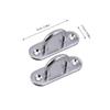 UPKOCH 2pcs Heavy Duty Ceiling Wall Mount Brackets with Turnbuckle Hooks Secure Suspension for Hammocks Gymnastic Rings and More Silver view 3