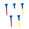 BESPORTBLE 5pcs Soft Rubber Ball Studs Golf Tees Bulk Pack for Golfing Tee Kit Random Color view 1