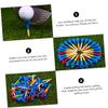 BESPORTBLE 5pcs Soft Rubber Ball Studs Golf Tees Bulk Pack for Golfing Tee Kit Random Color view 3