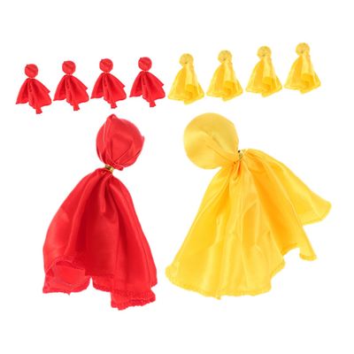 Parliky 10pcs Football Referee Kit Lightweight Tossing Flags for Easy Visibility for Penalty Calls Games Sports Events Parties