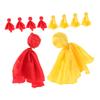 Parliky 10pcs Football Referee Kit Lightweight Tossing Flags for Easy Visibility for Penalty Calls Games Sports Events Parties view 1