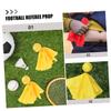 Parliky 10pcs Football Referee Kit Lightweight Tossing Flags for Easy Visibility for Penalty Calls Games Sports Events Parties view 4