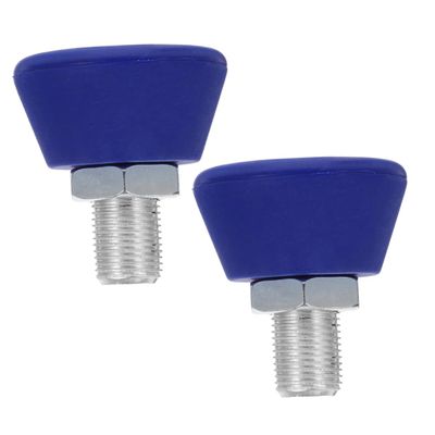 Anneome Roller Skating Toe Stopper 2 Pack Non-Marking Brakes Adjustability for Skating Enthusiasts