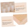 BESPORTBLE Skiing Board Cleaning Brush Wooden Handle Scrubber for Deep Cleaning Compact Lightweight for Home Salon and Travel Use for Ski Wax Application view 2