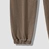 Men's Side Pockets Casual Harem Pants Relaxed Fit Drawstring Joggers Pants Outdoor Hiking Cotton Cargo Sweatpants (Brown,7X-Large) view 4