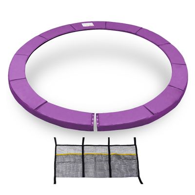 ExacMe 0.8 in Thick Trampoline Spring Cover (Purple, 8FT)