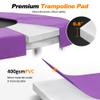 ExacMe 0.8 in Thick Trampoline Spring Cover (Purple, 8FT) view 3