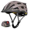 OutdoorMaster Gem II MIPS Bike Helmet with Light - Lightweight Cycling Helmet,Mountain Road Bicycle Helmet for Youth & Adult view 1