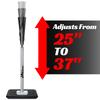 JASCOPRO Portable Batting Tee,Height Adjustable from 25-37 inch Hitting Tee For Baseball and Softball, Easy Assemble Premium Baseball Tee with Rubber Top,Metal Base Softball Tee for Kids/Youths/Adults view 2