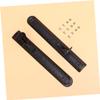 GANAZONO 2pcs Kayaking Pedal Set Durable Plastic Foot Pedals for Canoeing Convenient Outdoor Kayaking Accessories Black Grey view 2