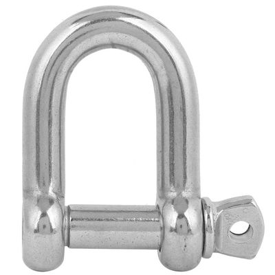 XHTLLO Stainless Steel D-Annulus Shackle for Outdoor Chains Wire Rope ing