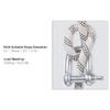 XHTLLO Stainless Steel D-Annulus Shackle for Outdoor Chains Wire Rope ing view 4