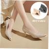 WOFASHPURET 2pairs High Heel Pointed Caps Stylish Toe Protectors for High Heeled Shoes and Reusable of Invisible Decorative Accessories for Enhanced Shoe Elegance view 3