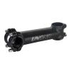DJC Stem Bike Ultralight 7 Degree 17 Degree 35 Degree MTB Road Stem Balance Bike for Fork 28.6 25.4MM 60-130MM Mountain MTB Bicycle Kalloy Matte Black/Glossy Silver (1# Matte Black, 17 Degree-100mm) view 1