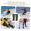 NAMOARLY 1pair Outdoor Leg Gaiters for Hiking Snow and Climbing Oxford Lightweight for Boots and Legs view 2