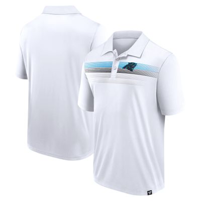 Fanatics Men's White Carolina Panthers Big & Tall Sublimated Polo