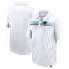 Fanatics Men's White Carolina Panthers Big & Tall Sublimated Polo view 1