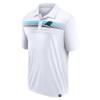 Fanatics Men's White Carolina Panthers Big & Tall Sublimated Polo view 2