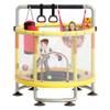 60" Toddler Trampoline for Kids,5FT Upgrade Kids Baby Small Trampoline for Toddlers 1-3 with Safety Enclosure Net,Gifts for Kid 500lbs Suit for Indoor Outdoor view 1