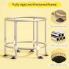 60" Toddler Trampoline for Kids,5FT Upgrade Kids Baby Small Trampoline for Toddlers 1-3 with Safety Enclosure Net,Gifts for Kid 500lbs Suit for Indoor Outdoor view 4