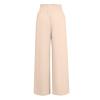 Linen Pants Women Plus Size Short Cropped Wide Leg Pants for Women Fashion High Waist Button Linen Pants Flowy Palazzo Pants with Pockets White Medium view 4