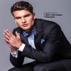 Vittorio Farina 3-Pack Polka Dot Bow Tie & Pocket Square Set (Royal/White, Navy/White, Navy/Gold) view 3