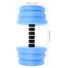 GANAZONO Water Dumbbells for Aquatic Fitness Eva Resistance Equipment for Pool and Water Exercise view 2