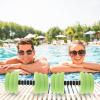 GANAZONO Lightweight Floating Dumbbells for Water Aerobics Underwater Weights for Fitness Training Pools Lakes and Oceans Versatile Workout Equipment for Ages view 3