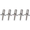 Hyuduo Fin Screw Set, 5 Pcs Fin Screw 316 Stainless Steel Fin Screw Screw Accessory Tool Set Kit for Surfboard Paddle Board, Windsurfing Fins view 2
