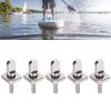Hyuduo Fin Screw Set, 5 Pcs Fin Screw 316 Stainless Steel Fin Screw Screw Accessory Tool Set Kit for Surfboard Paddle Board, Windsurfing Fins view 3