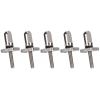 Hyuduo Fin Screw Set, 5 Pcs Fin Screw 316 Stainless Steel Fin Screw Screw Accessory Tool Set Kit for Surfboard Paddle Board, Windsurfing Fins view 4