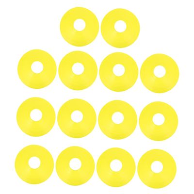 Parliky 14pcs Cones for Soccer Training Agility Markers Portable Training Supplies for Athletes Boys and Girls Non- Design for Drills Games