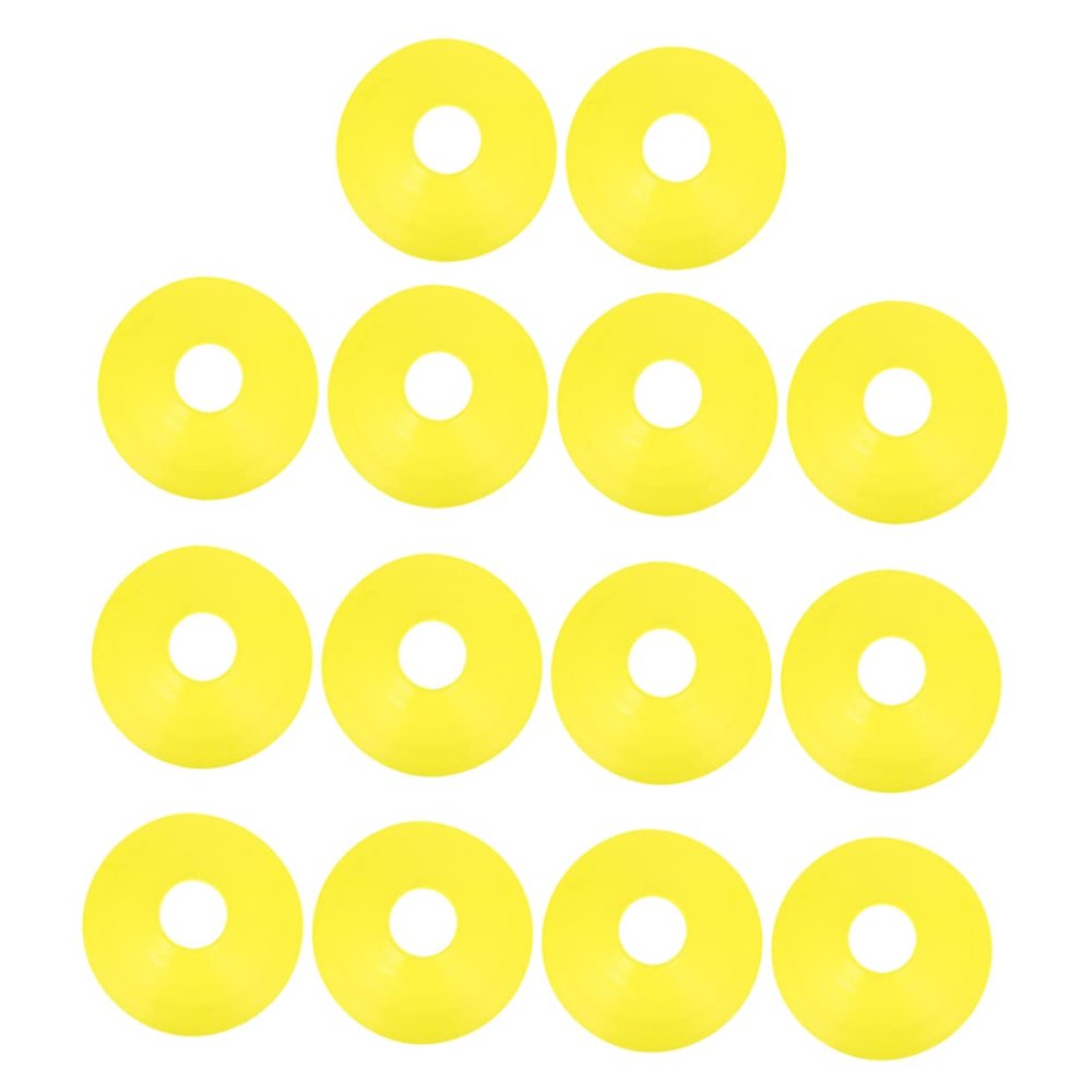 Parliky 14pcs Cones for Soccer Training Agility Markers Portable Training Supplies for Athletes Boys and Girls Non- Design for Drills Games