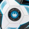 Franklin Sports MLS Charlotte Soccer Ball - Official Size 5 - Regulation Size + Weight Soccer Ball for Kids + Adults - Great for Boys + Girls - Air Pump Included view 2
