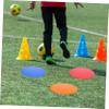 Parliky 12pcs Soccer Training Markers Non-Slip Football Spot Discs Durable Exercise Discs for Sports Drills Markers for Agility Training and Events view 3
