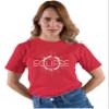 4X-Large Red Mens Commemorative Total Solar Eclipse 04.08.24 Astronomy T-Shirt view 3