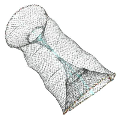 SUPVOX 360 Design High Precision Nylon Mesh Automatic Telescopic Shrimp Trap Compact Fishing Landing Net