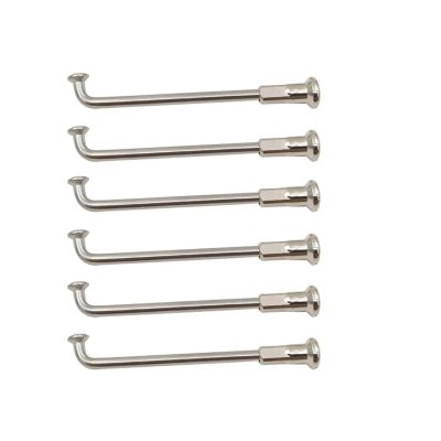 ZLZSXPB 40 Pieces A Lot 12 G Diameter 2.6 mm Electric Bike Spokes 304 Stainless Steel J-Bend Lighting Sliver Color E-Bike Spokes (Color : Length Customize)