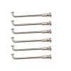 ZLZSXPB 40 Pieces A Lot 12 G Diameter 2.6 mm Electric Bike Spokes 304 Stainless Steel J-Bend Lighting Sliver Color E-Bike Spokes (Color : Length Customize) view 1