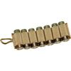 Esstac 7 Round Tearaway Shotgun Shell Carrier Cards for 12 Gauge with Hook & Loop Backing (Coyote Brown) view 4
