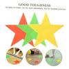 Happyyami 3pcs Non-Slip Carpet Spot Markers for Classroom and Gym Floors Easy to Remove Directional Dots for Activities Red Fluorescent Green Yellow view 2