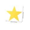Happyyami 3pcs Non-Slip Carpet Spot Markers for Classroom and Gym Floors Easy to Remove Directional Dots for Activities Red Fluorescent Green Yellow view 4