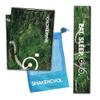 SHAKEitCOOL Original Cooling Towel  Be Cool in Style - Heat Relief, Soft, Lightweight, Sun Protection, Easy Clean - Perfect for Biking, Running, Yoga, Gym, Gardening - Eat.Sleep.Bike view 1