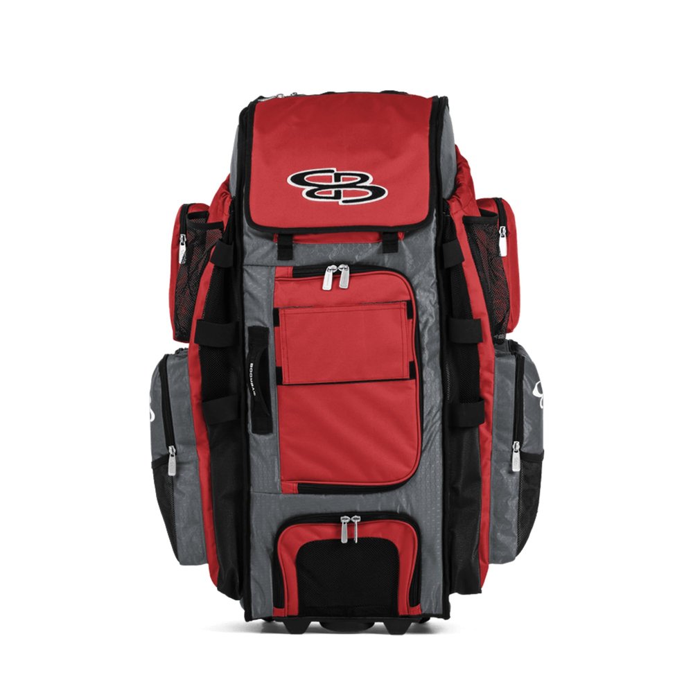 Boombah Rolling Superpack XL Solid BM-9053C23 Gray/Red